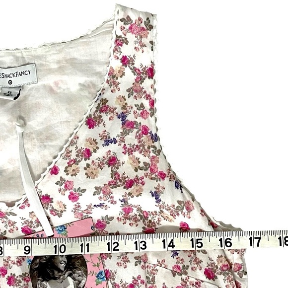 LoveShackFancy x Target Camille Babydoll Dress XS Cottagecore Floral Tiered NWT - Picture 3 of 10